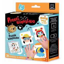 Mały miś to lubi! Przeciwieństwa. Puzzle...