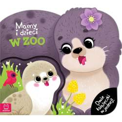 Mamy i dzieci w zoo. Dwie książeczki w jednej