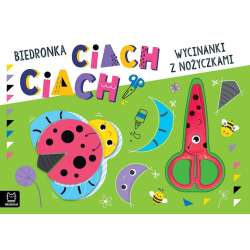 Wycinanki z nożyczkami. Biedronka ciach, ciach!
