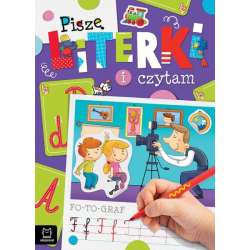 Książeczka Piszę literki i czytam (9788383741574) - 1