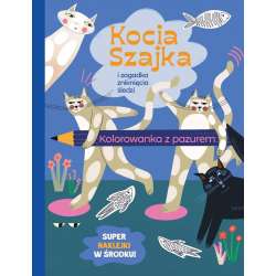 Kocia Szajka i zagadka zniknięcia.. Kolorowanka