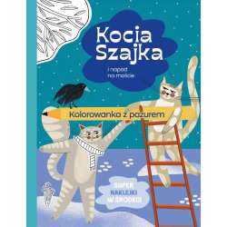 Kocia Szajka i napad na moście. Kolorowanka