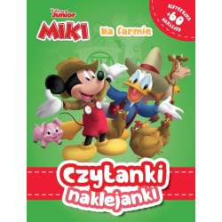 Czytanki naklejanki. Na farmie. Disney Junior Miki