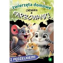Zwierzęta domowe. Zadanka & farbowanki