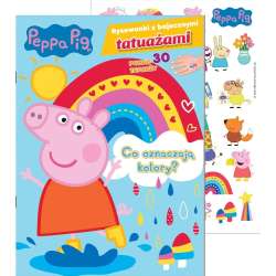 Świnka Peppa. Rysowanki z bajecznymi tatuażami