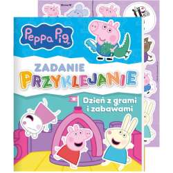 Świnka Peppa. Zadanie przyklejanie