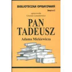 Biblioteczka opracowań nr 002 Pan Tadeusz - 1
