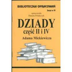 Biblioteczka opracowań nr 019 Dziady cz. II i IV - 1