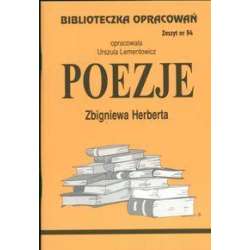 Biblioteczka opracowań nr 054 Poezje Herberta - 1