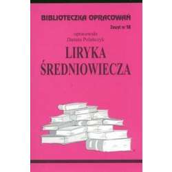 Biblioteczka opracowań nr 058 Liryka Średniowiecze - 1