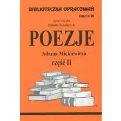 Biblioteczka opracowań nr 038 Poezje cz. II