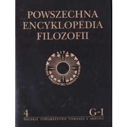 Powszechna Encyklopedia Filozofii t.4 G-I