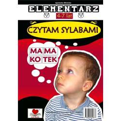 Elementarz 4-7 lat. Czytam sylabami - 1