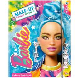 Szkicownik Barbie Make-up Express Yourself Girl Power 12938 z kosmetykami do makijażu (304-12938)