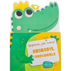 Książka z miarką wzrostu. Krokodyl