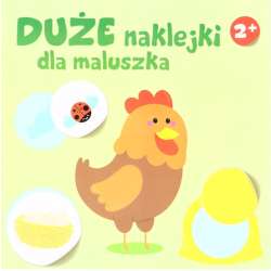 Duże naklejki dla maluszka 2+ - Kura - 1