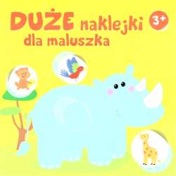 Duże naklejki dla maluszka 3+ - Nosorożec - 1