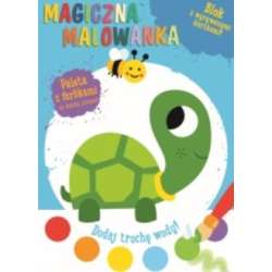 Magiczna malowanka z farbkami Żółwik - 1