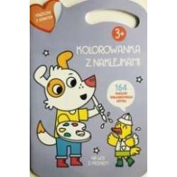 Kolorowana z naklejkami. Na wsi z pieskiem - 1