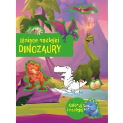 Lśniące naklejki. Dinozaury