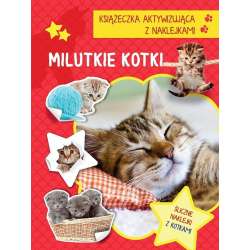 Książeczka aktywizująca naklejki. Milutkie kotki