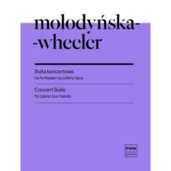 Suita koncertowa nuty na fortepian na cztery ręce