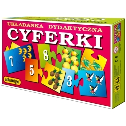 Układanka dydaktyczna CYFERKI (3280) - 1