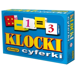 KLOCKI'ADAMIGO'CYFERKI 12-elem (3815) - 1