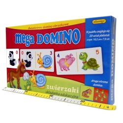 GRA'ADAMIGO' MEGA DOMINO DWUSTRONNE ZE ZWIERZACZKAMI - 4