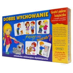GRA'ADAMIGO' DOBRE WYCHOWANIE UKŁADAN. DYDAKTYCZNA 3 GRY (5895) - 3
