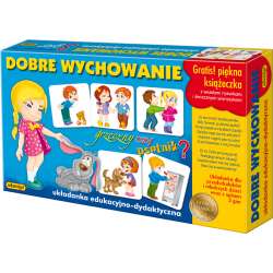 GRA'ADAMIGO' DOBRE WYCHOWANIE UKŁADAN. DYDAKTYCZNA 3 GRY (5895) - 1