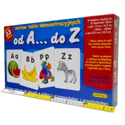 GRA'ADAMIGO' OD A DO Z TABLICE Z ALFABETEM I LITERKAMI (6007) - 3