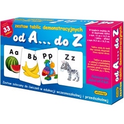 GRA'ADAMIGO' OD A DO Z TABLICE Z ALFABETEM I LITERKAMI (6007) - 1