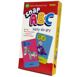 GRA'ADAMIGO' SNAP ABC KARTY DO GRY -6 GIER EDUKACYJNYCH - 2