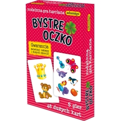 GRA'ADAMIGO' BYSTRE OCZKO -GRA KARCIANA 48 DUŻYCH KART (6557) - 1