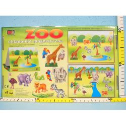 Gra UKŁADANKA MAGNETYCZNA ZOO (GXP-510683) - 2