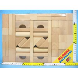 KLOCKI DREWNIANE NATURALNE - 2