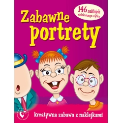 ADAMIGO ZABAWNE PORTRETY -146 NAKLEJEK WIELOKROTNEGO UŻY (0006) - 1