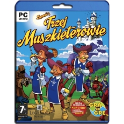 GRA PC 'TRZEJ MUSZKIETEROWIE' KOMIKSOWA GRAFIKA +7 - 1