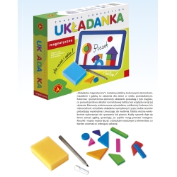 'ALEXANDER' TABLICA Z UKŁADANKĄ MAGNETYCZNĄ w pudełku (0421) - 2