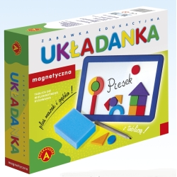 'ALEXANDER' TABLICA Z UKŁADANKĄ MAGNETYCZNĄ w pudełku (0421) - 1