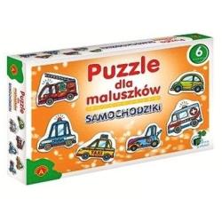 PUZZLE DLA MALUSZKÓW SAMOCHODZIKI 2,3,4,5,6,7 el. 3mm (0537) - 1