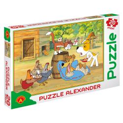 'ALEXANDER' PUZZLE MAXI 20 REKSIO -REKONWALESCENT 47x67 (0617) - 1