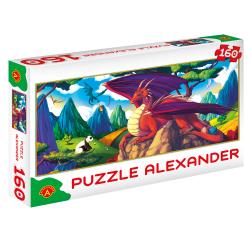 'ALEXANDER' PUZZLE 160 MAGICZNY SMOK 47x21cm (5906018006568) - 1