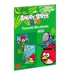 'ALEXANDER' Angry Birds Rio -piaskowe malowanki maxi (5906018009248) - 1
