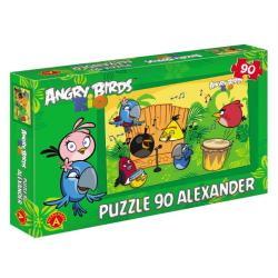 'ALEXANDER' Puzzle 90 -Angry Birds Rio -W rytmie samby (5906018009750) - 1