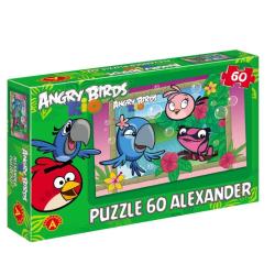 'ALEXANDER' Puzzle 60 -Angry Birds Rio -Jak z obrazka (5906018009767) - 1