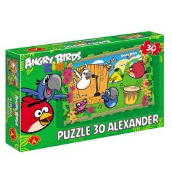'ALEXANDER' Puzzle 30 -Angry Birds Rio -Szalony koncert (5906018009774) - 1