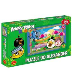 'ALEXANDER' Puzzle 90 -Angry Birds Rio -Na targu (GXP-523833) - 1