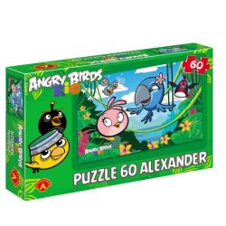 'ALEXANDER' Puzzle 60 -Angy Birds Rio -Pachnąca dżungla (5906018010800) - 1